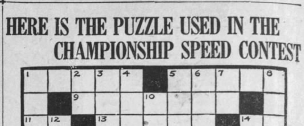 The Championship Speed Contest