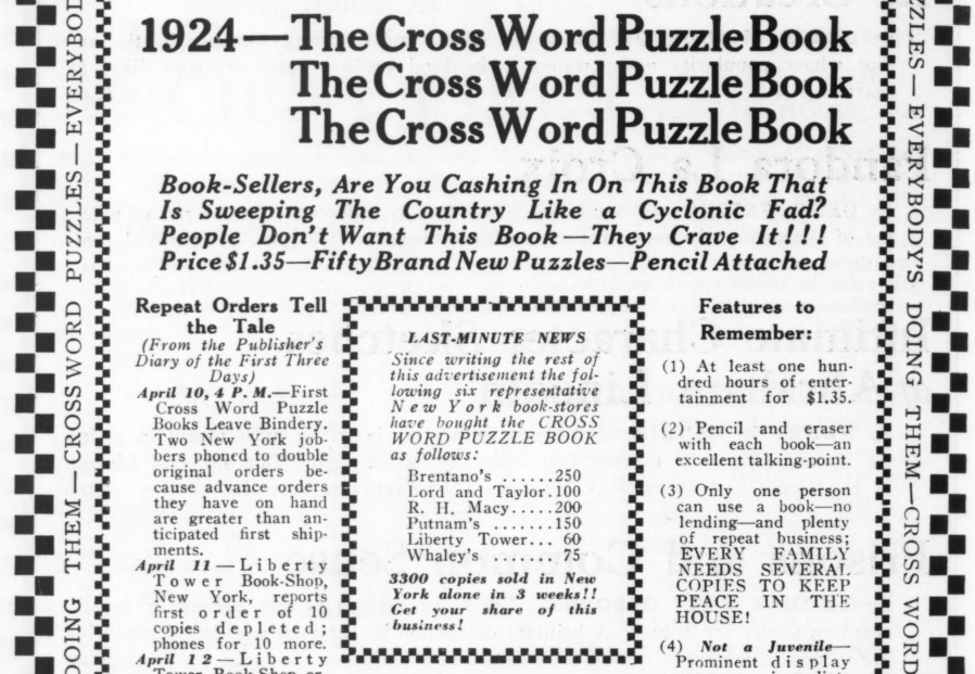 "In love, and war, and puzzledom, all is fair."